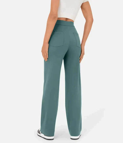 Aria™ | High-waisted Elastic Trousers