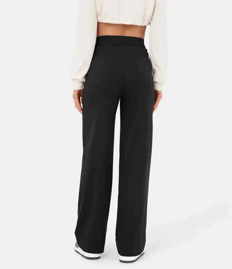 Aria™ | High-waisted Elastic Trousers