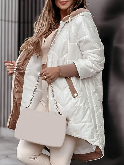 Katie™ | Chic Hooded Jacket for Everyday Elegance