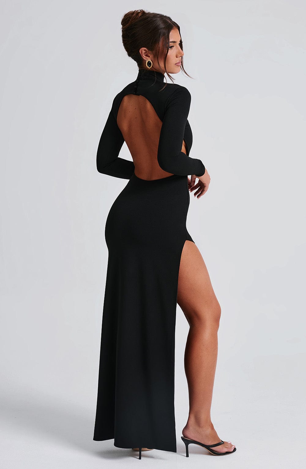 Eliza - Black Maxi Dress