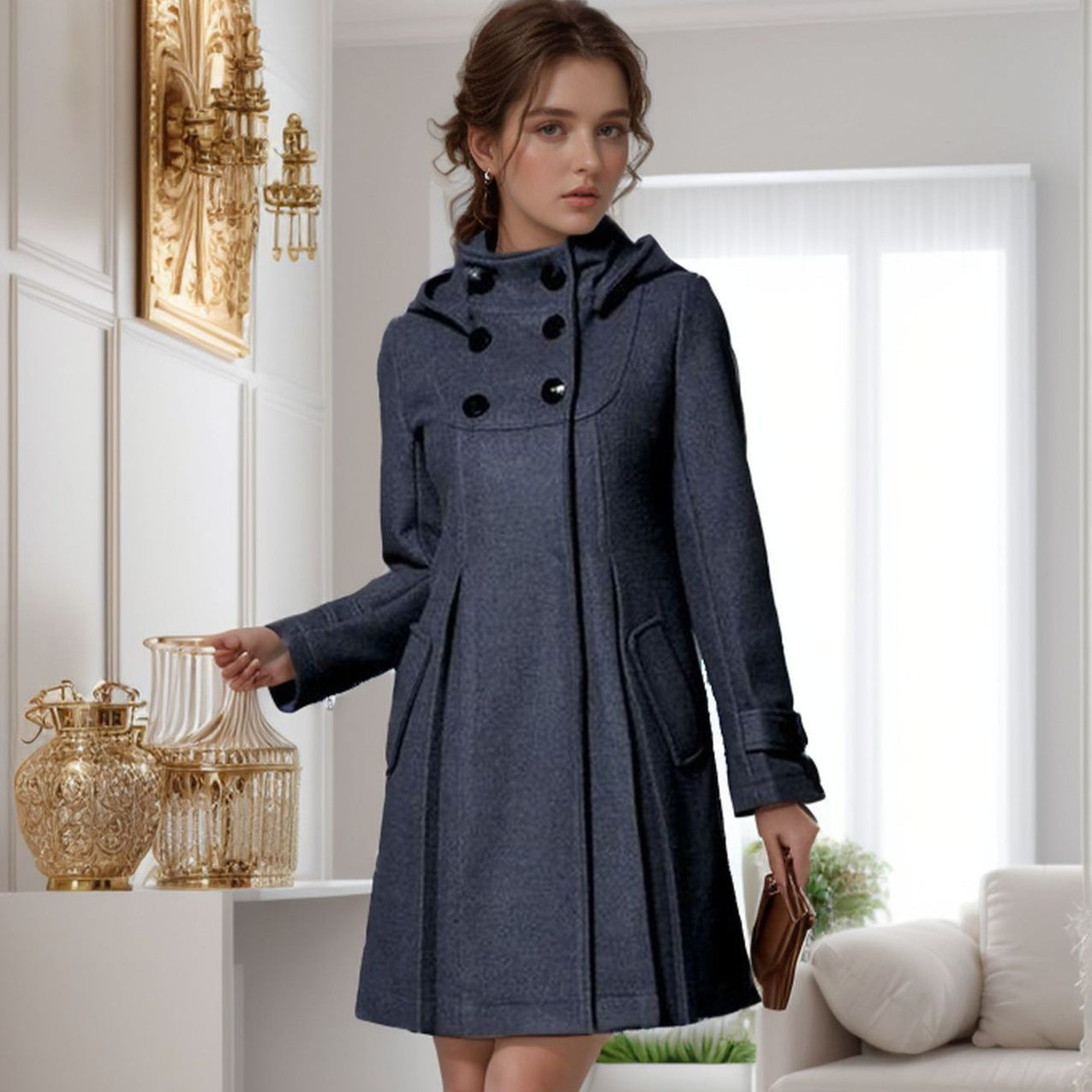 BELLA - ELEGANT WOOL COAT