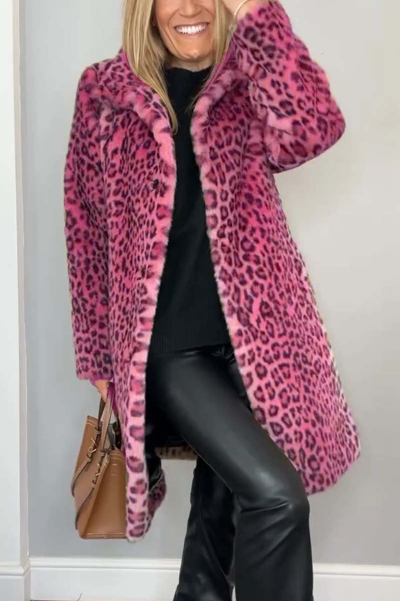 Daisy | Leopard Print Coat