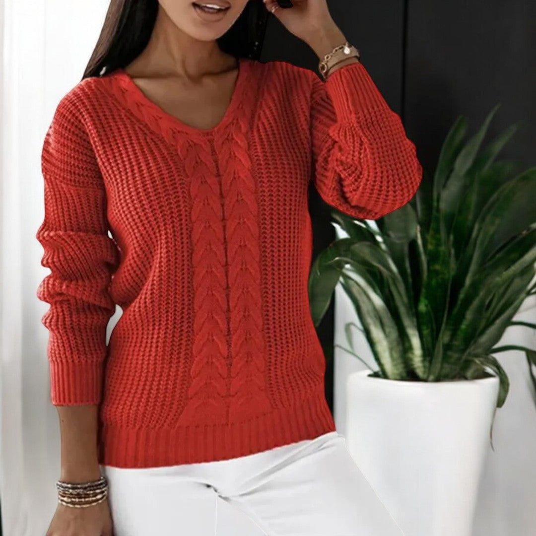 EMMA - CLASSIC KNITTED SWEATER