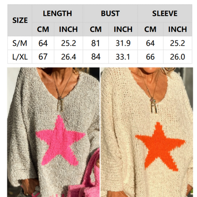 Aria - V-neck Knit Jumper