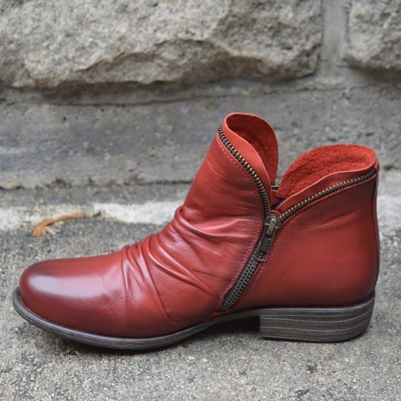 KAREN - ITALIAN LEATHER STYLISH BOOTS